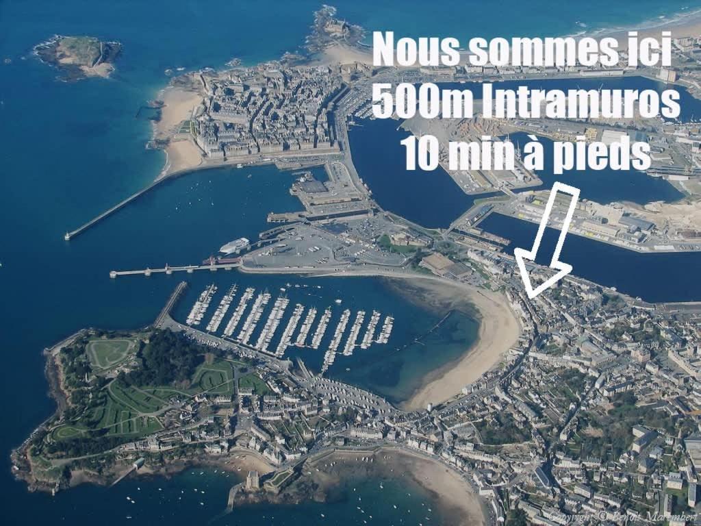 L'Atelier - Plage A 50M Et Remparts A 500M Saint-Malo Exterior foto